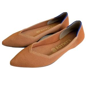 Rothy’s Point Persimmon shoes sz 7.5 VGC